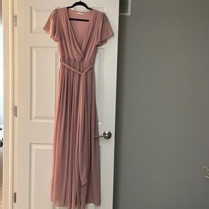 Baltic Born Kristina Dusty Rose Maxi Dress